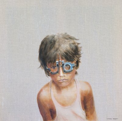 ビベカナンダでの視力検査 作： Lincoln Seligman